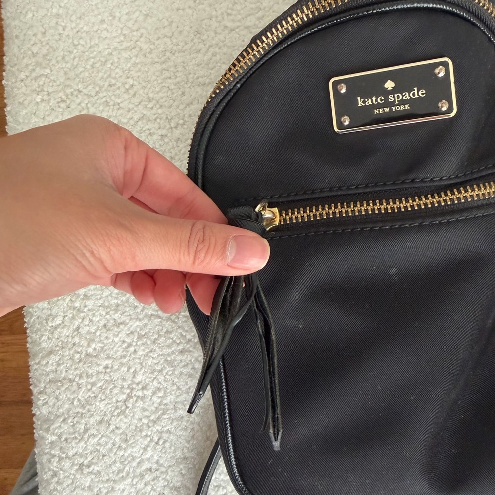 Kate Spade Elegant Black Backpack - Picture 4 of 7